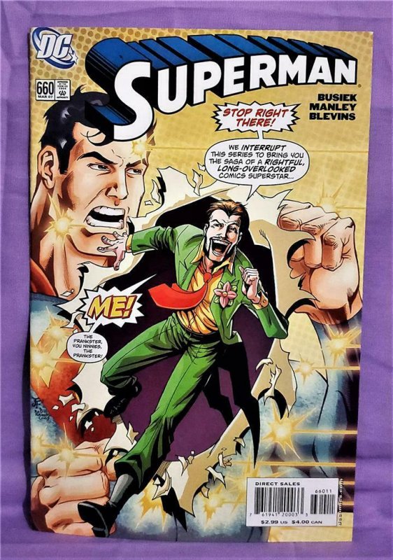 Kurt Busiek SUPERMAN #654 - 665 Carlos Pacheco Camelot Falls Arion (DC, 2006)!