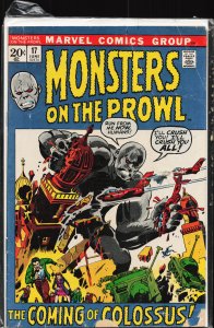 Monsters on the Prowl #17 (1972) Colossus