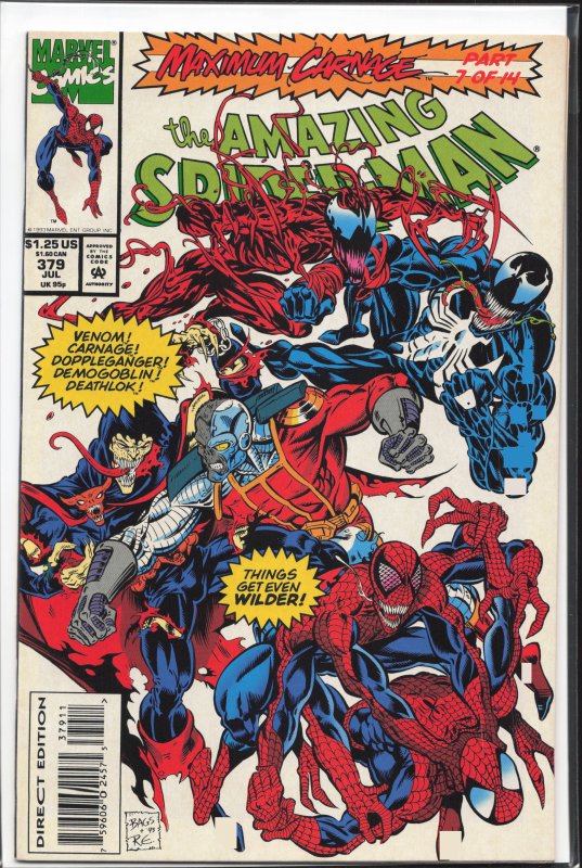 The Amazing Spider-Man #379 (1993) Spider-Man