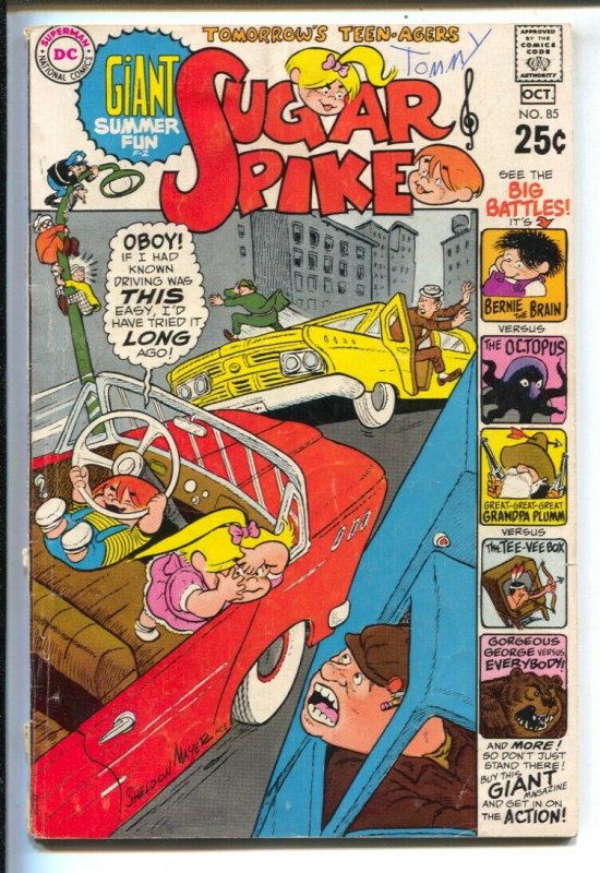 Sugar and Spike #85 1969- DC -Sheldon Mayer bio & interview-Giant Summer Fun ...