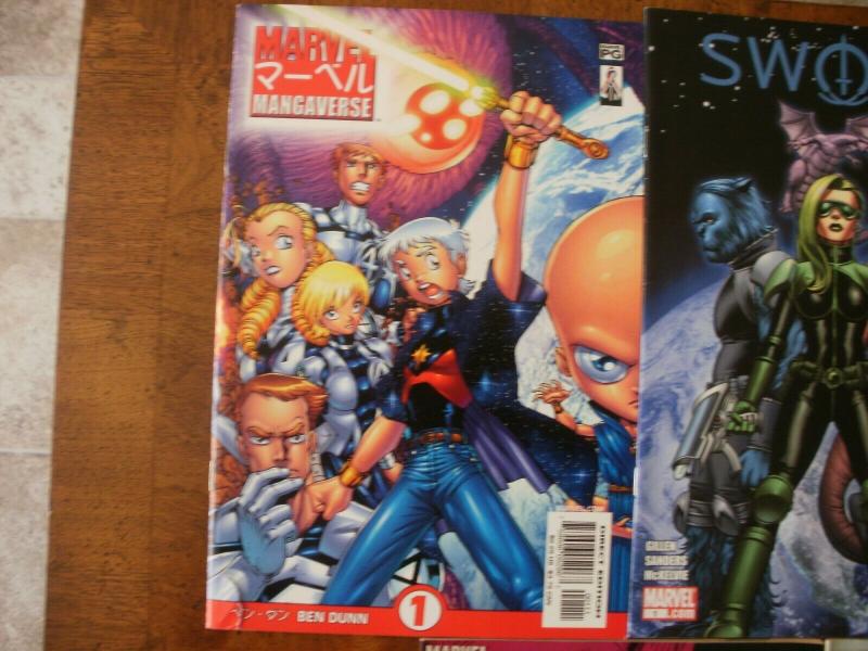 5 MARVEL Comic: MANGAVERSE SWORD #1 MONSTERS UNLEASHED #3 WONDER MAN #14 HAWKEYE