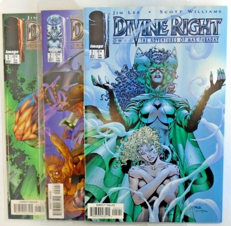 *Divine Right (Image 1997) Preview, 1-4 (11 covers!)