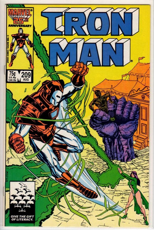 Iron Man #209 Direct Edition (1986) 9.4 NM