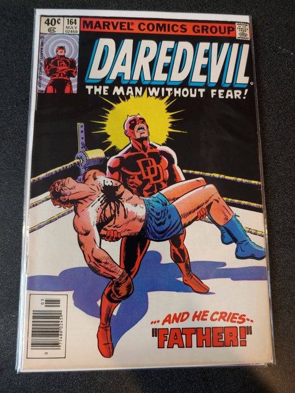 ​Daredevil #164  Origin Retold Frank Miller F+/VF