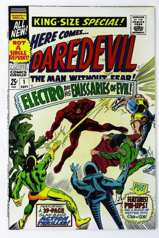 Daredevil (1964 series) Special #1, VF- (Actual scan)