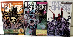Five Ghosts Lot of 3 #2, 3, 4 (2013) Image Comics 1st Print Comic Books