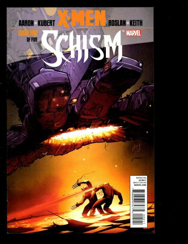 10 Marvel Comics Schism # 1 2 3 4 5 X-men Deadly Genesis # 1 2 3 4 6 RP2