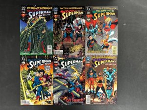 Trial of Superman 12 Issue Complete NM- (9.2) Set Man of Steel, Action/Adventure