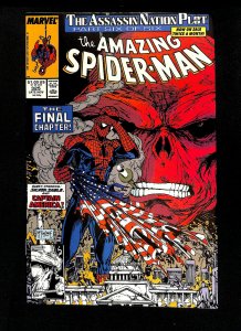Amazing Spider-Man #325 Red Skull Captain America McFarlane!