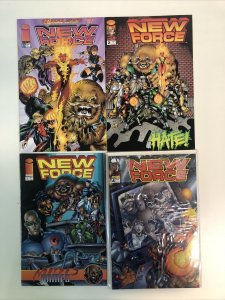 New Force (1996) Complete Set # 1-4 (VF/NM) Image Comics