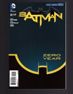 Batman #21 (2014) Zero Year 1st Appearance of Duke Thomas