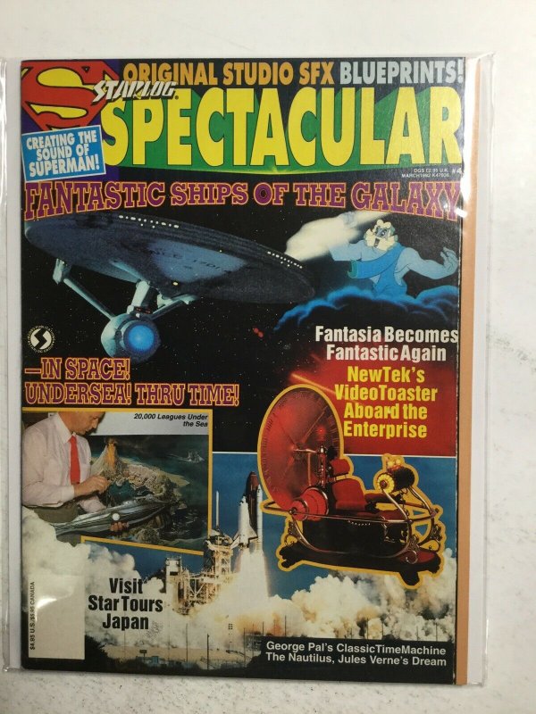 Starlog Spectacular 4 Magazine Fine Fn 6.0 Jacobs Publication