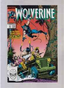 Wolverine #5 - John Buscema Cover Art! (8.0/8.5) 1989