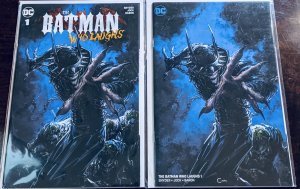 The Batman: Who Laughs #1 Clayton Crain Variant Set! NM