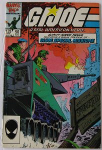 G.I. Joe, A Real American Hero #50 (Aug 1986, Marvel), FN-VFN condition (7.0)