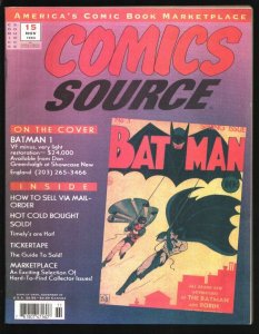 Comics Source #15 1994-Comics info-grading-Buy/Sell ads-VF