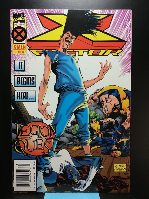 X-Factor #109 Newsstand - Deluxe Variant (1994)