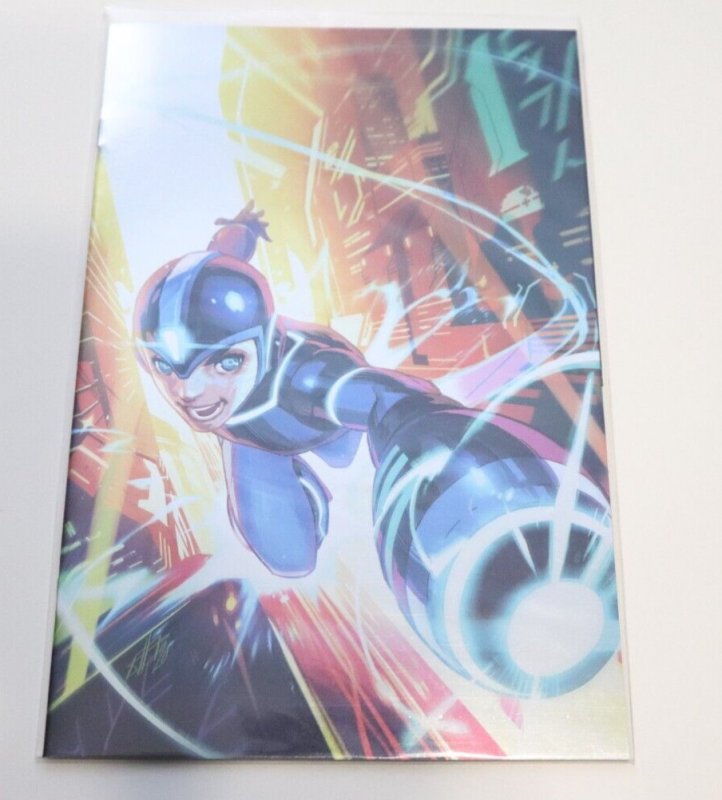 Mega-Man Fully Charged 1 Foil Comic Book 