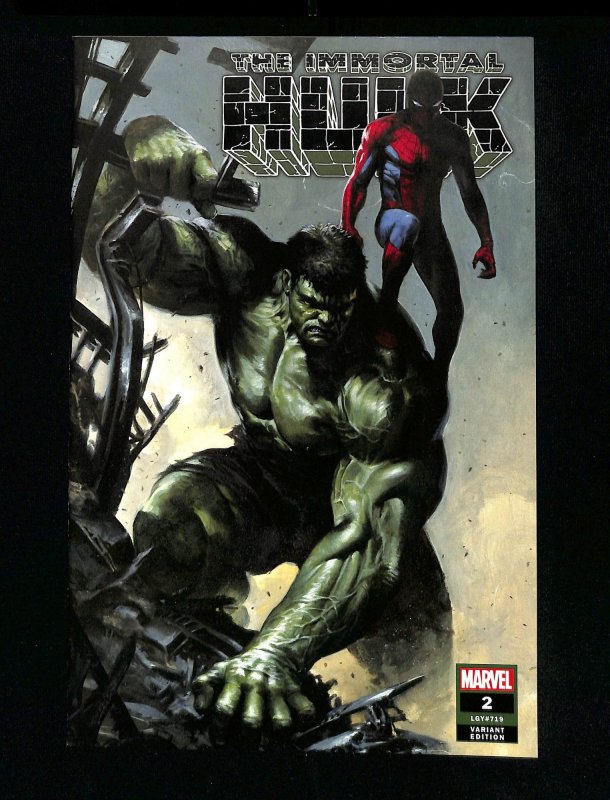 Immortal Hulk #2 Comics Elite and Unknown Comics Dell'Otto Variant