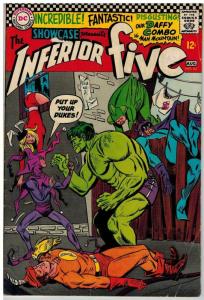 SHOWCASE 63 VG INFERIOR FIVE   August 1966 COMICS BOOK