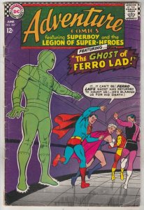 Adventure Comics #357 (Jun-67) VG Affordable-Grade Legion of Super-Heroes, Su...