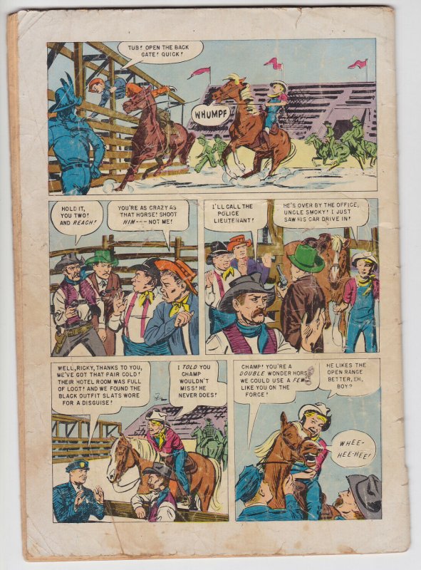 Gene Autry's Champion #16 (Jan 1955) 1.5 FR/GD Dell Comic Book Western 