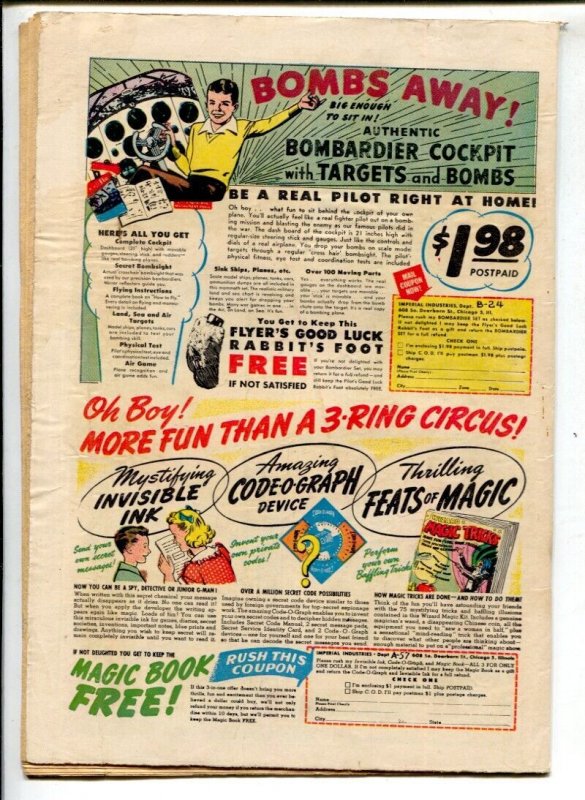 All Top Comics #4 1946-Fox-Cosmo Cat sci-fi story-horror cover-Violent humor-...