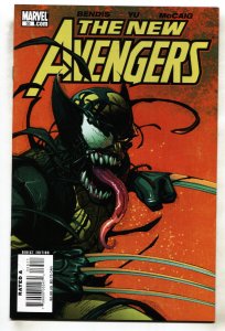 New Avengers #35-- 2007--1st Venomized cover--Wolverine--NM-