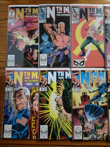 Nth Man Ultimate Ninja 1-16 Complete Set Run! ~ NEAR MINT NM ~ 1989 Marvel Comic