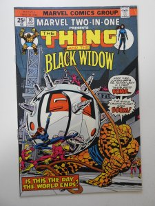 Marvel Two-in-One #10  (1975) FN- Condition!