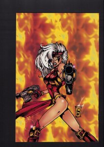 Nira X: Cyberangel #1a - SIGNED BY BILL MAUS 1126/3000! (9.0) 1995