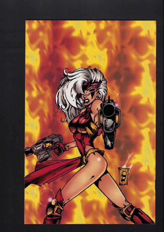 Nira X: Cyberangel #1a - SIGNED BY BILL MAUS 1126/3000! (9.0) 1995