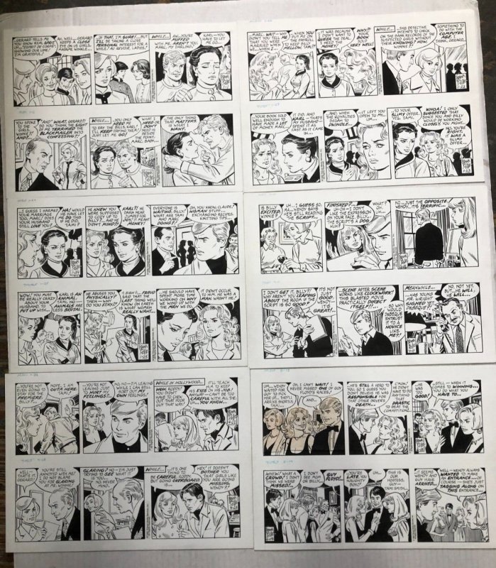 WINNIE WINKLE NEWSPAPER DAILIES (1989-1990,1996)FRANK BOLLE  26 Strips, 13 pages