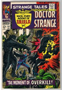 STRANGE TALES #151, FN+, Jim Steranko, Dr, Jack Kirby, 1951, more in store
