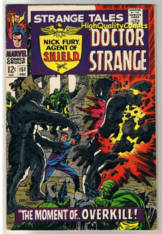 STRANGE TALES #151, FN+, Jim Steranko, Dr, Jack Kirby, 1951, more in store