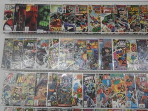 Huge Lot of 130+ Comics W/ X-Men, Marvel Team-Up, Captain America Avg. FN/VF