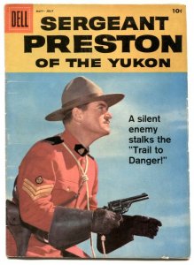 Sergeant Preston Of The Yukon #27 1958-Dell Silver Age VG