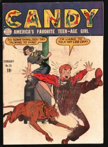 Candy #26 1952-Quality-America's Favorite Teen-age Girl-Spicy Good Girl Art-... 