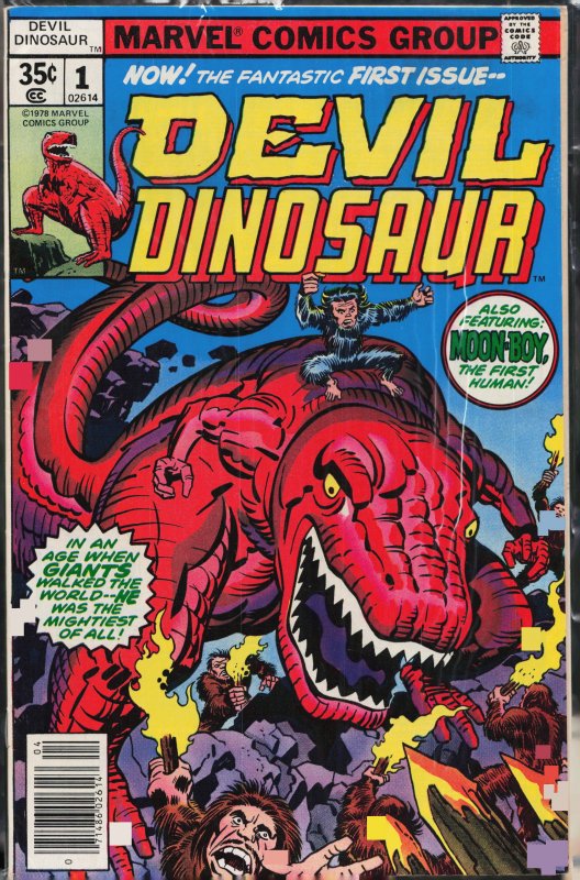 Devil Dinosaur #1 (1978) Devil Dinosaur [Key Issue]