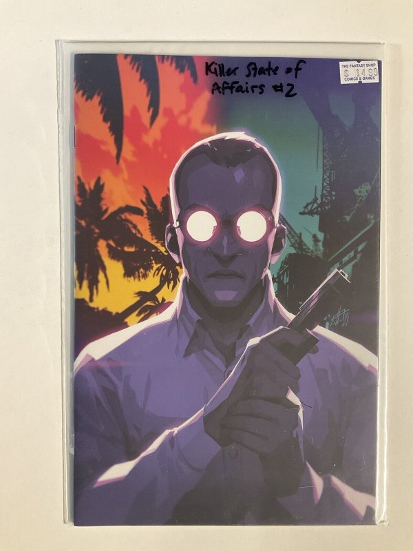 THE KILLER AFFAIRS OF THE STATE 2 NM NEAR MINT VIRGIN VARIANT ARCHAIA