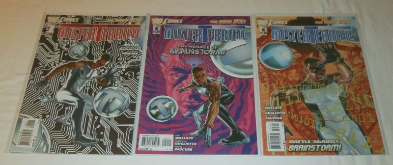 Mister Terrific   (2011)   #1-3 (New 52)