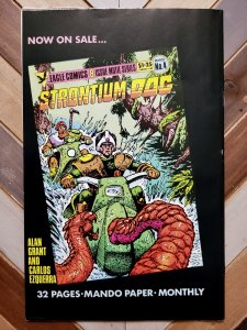 2000 A.D. Monthly #1 Vol. 2 (1986 Eagle Comics) 5.0 ft JUDGE DREDD + Alan Moore