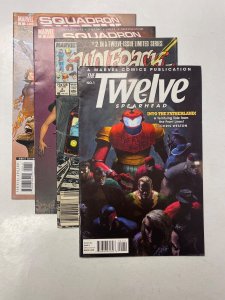 4 MARVEL comic books Squadron Supreme #1 5 Wolfpack #2 Twelve #1 61 KM11