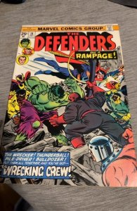 The Defenders #18 (1974) 1st wrecking crew higher grade