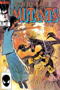 New Mutants (1983 series)  #27, VF (Stock photo)