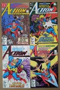 Action Comics #585-599 - Superman Lot Byrne Hawkman Etrigan 1st Silver Banshee 