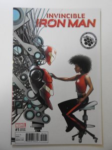 Invincible Iron Man #1 STEAM Exclusive Mike McKone Variant (2017) NM Condition!