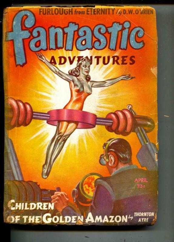 Fantastic Adventures-Pulp-5/1943-Thornton Ayre-Clee Garson