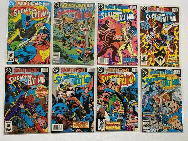 World's Finest comic lot 26 diff from #284-316 + 2 bonus 6.0 FN (1982-85)