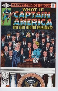 WHAT IF? #26- 7.5 - OW-W - Captain America